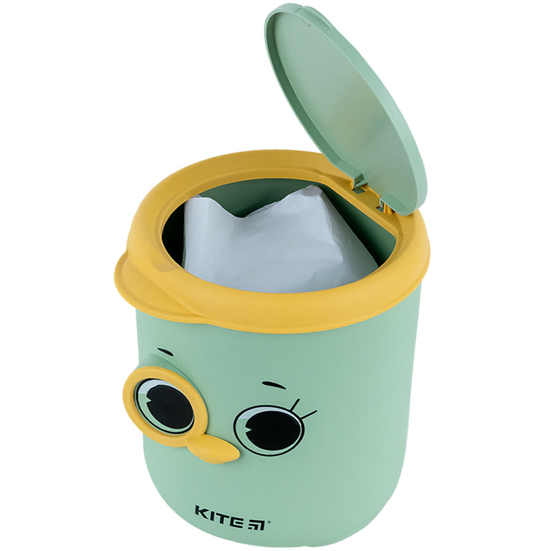 Desktop waste bin Kite K24-011-1, green