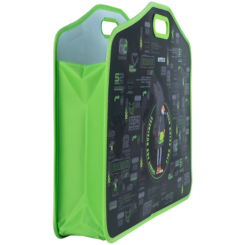 Briefcase with velcro Kite Fox Rules K24-208-2, 1 compartment, A3