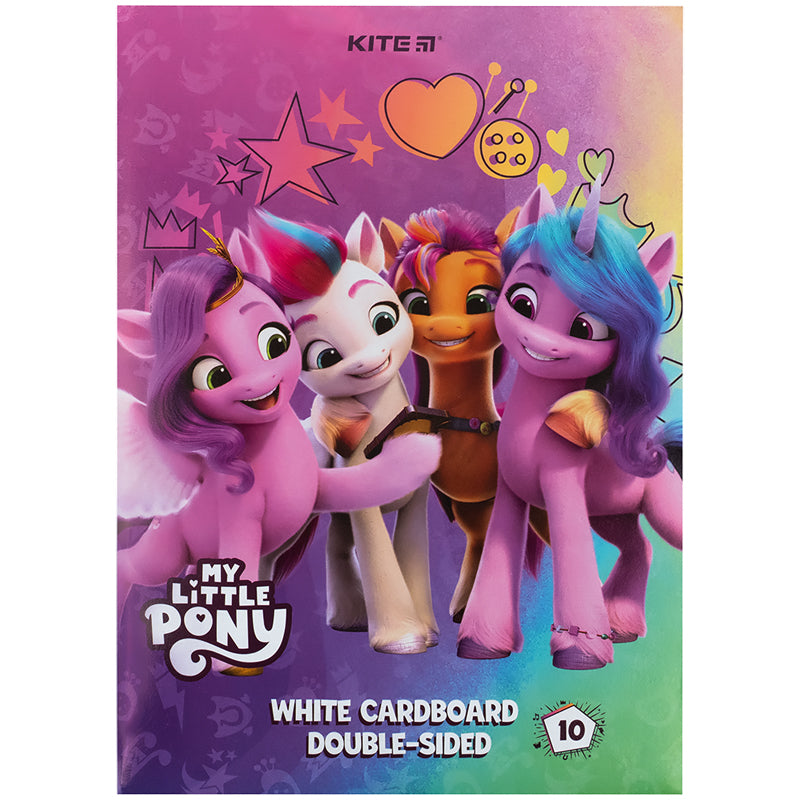 Картон білий Kite My Little Pony LP24-254, А4, 10 аркушів
