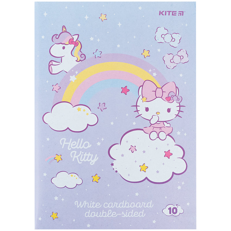 Картон білий Kite Hello Kitty HK24-254, А4, 10 аркушів