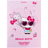 Картон кольоровий двосторонній Kite Hello Kitty HK24-255, А4, 10 аркушів