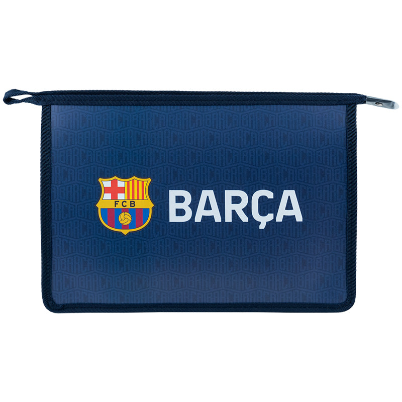 Zipper folder Kite FC Barcelona BC25-428, A4+