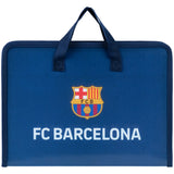 Folder-briefcase with zipper Kite FC Barcelona BC25-202, 1 compartment, A4