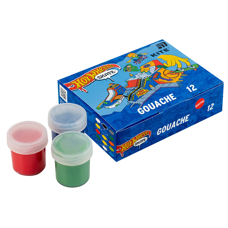 Gouache Kite Hot Wheels HW25-063, 12 colors
