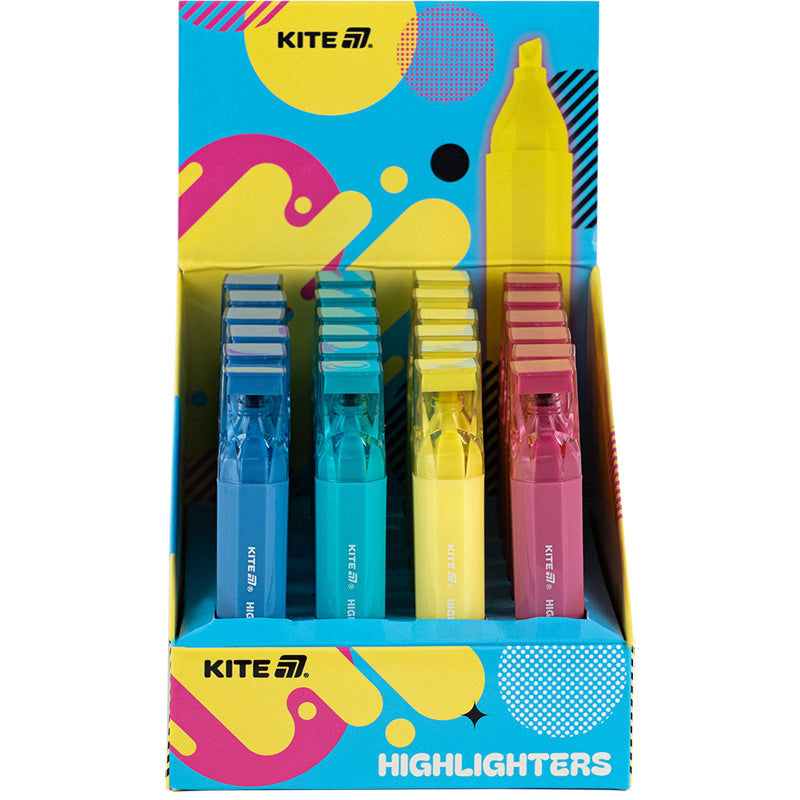 Маркер Highlighter Kite Creative Trendy Colors K24-1144