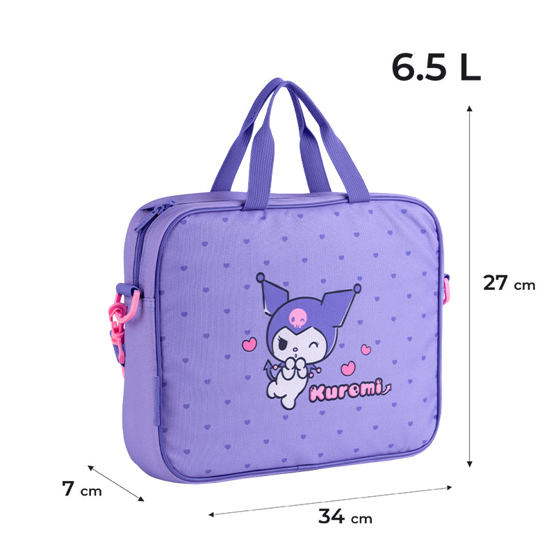 Szkolna tekstylna torba Kite Kuromi HK25-589-2