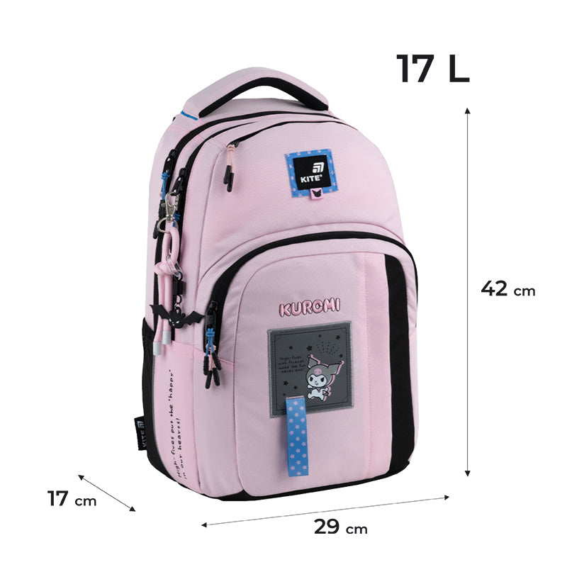 Plecak Kite Education teens Kuromi HK25-2578M