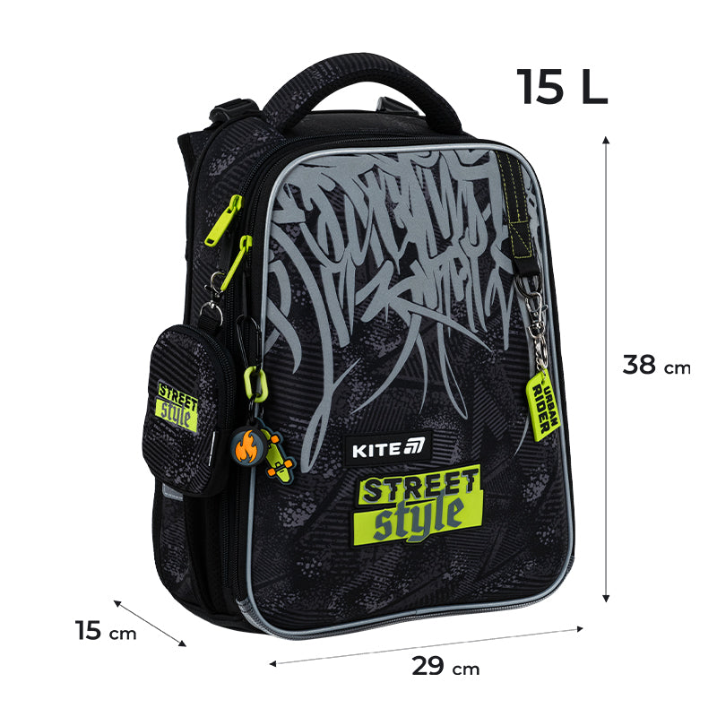 Рюкзак шкільний каркасний Kite Education Street Style K25-531M-4
