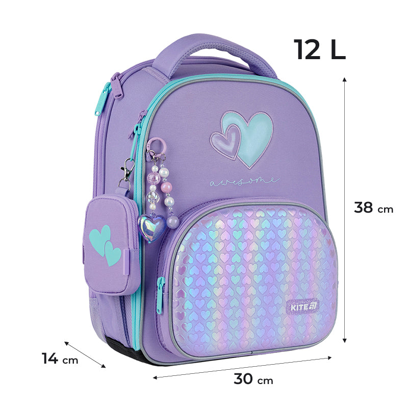 Tornister usztywniany Kite Education Awesome K25-556M-1