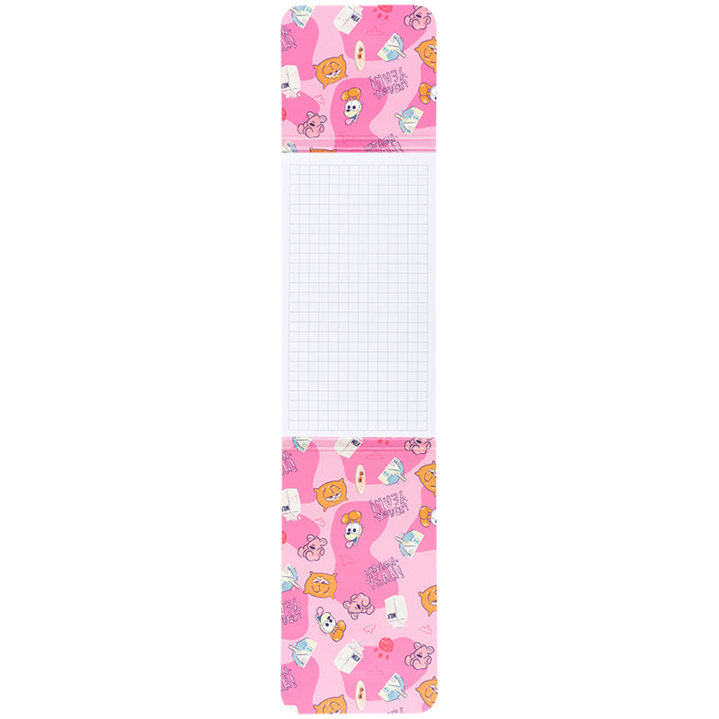 Notebook with a magnet Kite Garfield GF24-092, 60 sheets, squared