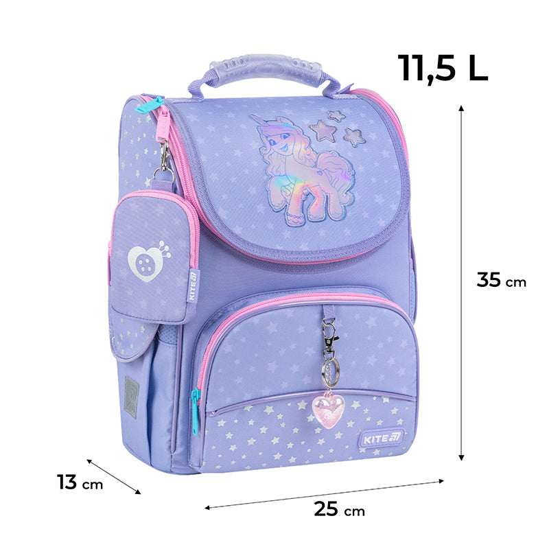 School backpack hard shaped My Little Pony LP25-501S
