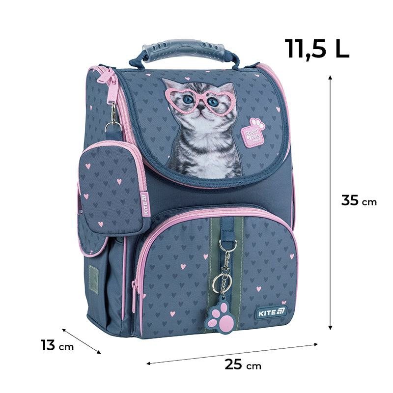 Tornister usztywniany Kite Education Studio Pets SP25-501S