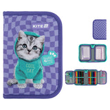 Пенал з наповненням Kite Studio Pets SP25-622H-2, 1 відділення, 2 відвороти