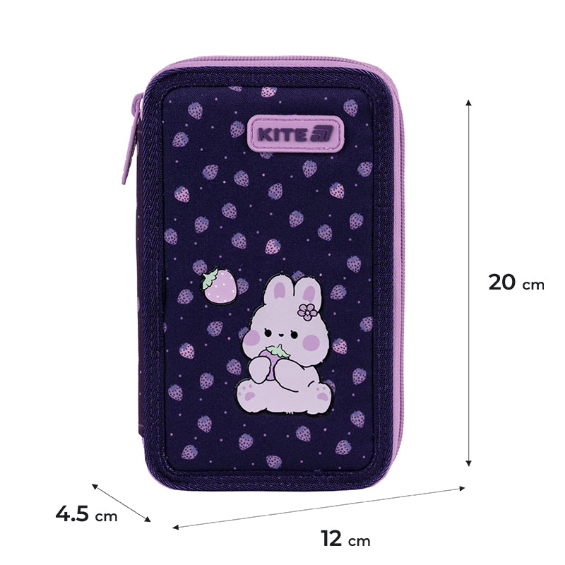 Piórnik bez wyposażenia Kite Feel Good K25-623-3 podwójny