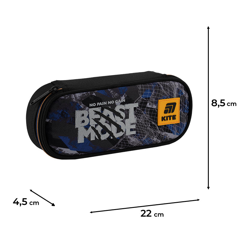 Pencil case Kite Beast mode K25-599-8