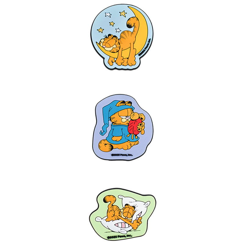 Zestaw plakietek na rzepy Kite Garfield GF25-3012, 3 szt.