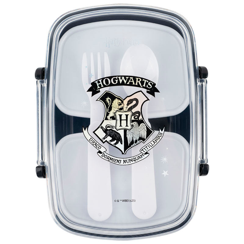 Lunchbox with fork and spoon Kite Harry Potter HP25-181, 750 ml