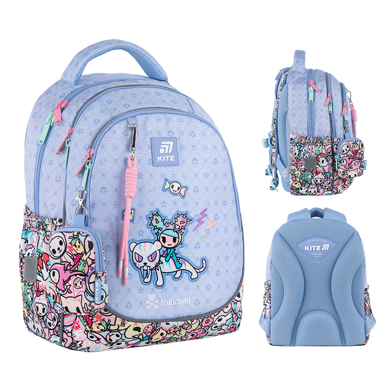 Шкільний набір Kite Education Tokidoki SET_TK25-700M (рюкзак, пенал, сумка)