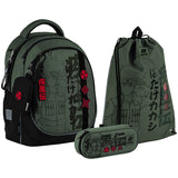 Шкільний набір Kite Education Naruto Shippuden SET_NR25-700M (рюкзак, пенал, сумка)