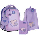 Шкільний набір Kite Education Sweetheart SET_K25-555S-7 (рюкзак, пенал, сумка)