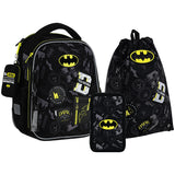 Шкільний набір Kite Education DC Batman SET_DC25-555S (рюкзак, пенал, сумка)