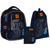 Шкільний набір Kite Education Speed Zone SET_K25-555S-3 (рюкзак, пенал, сумка)