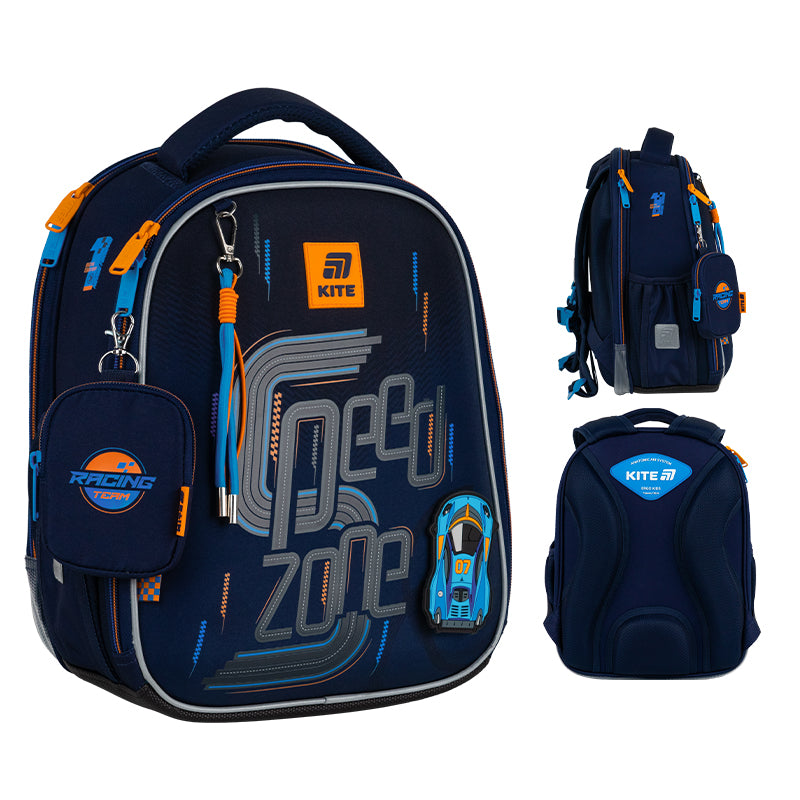 Шкільний набір Kite Education Speed Zone SET_K25-555S-3 (рюкзак, пенал, сумка)