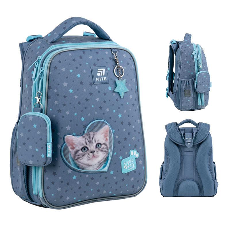 Шкільний набір Kite Education Studio Pets SET_SP25-531M (рюкзак, пенал, сумка)