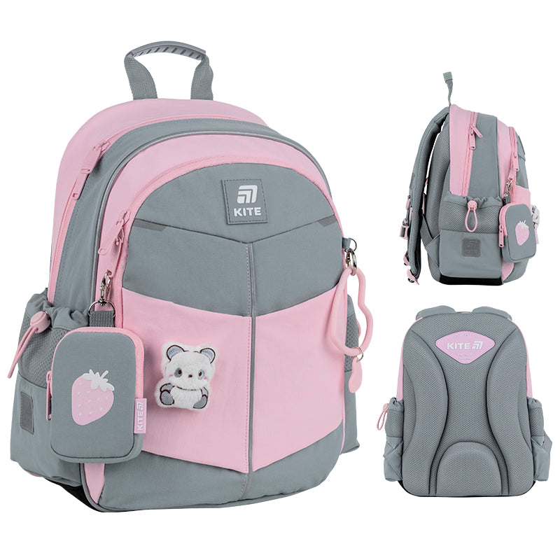 Шкільний набір Kite Education Panda SET_K25-771S-1 (рюкзак, пенал, сумка)