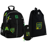 Шкільний набір Kite Education Game Over SET_K25-771S-4 (рюкзак, пенал, сумка)