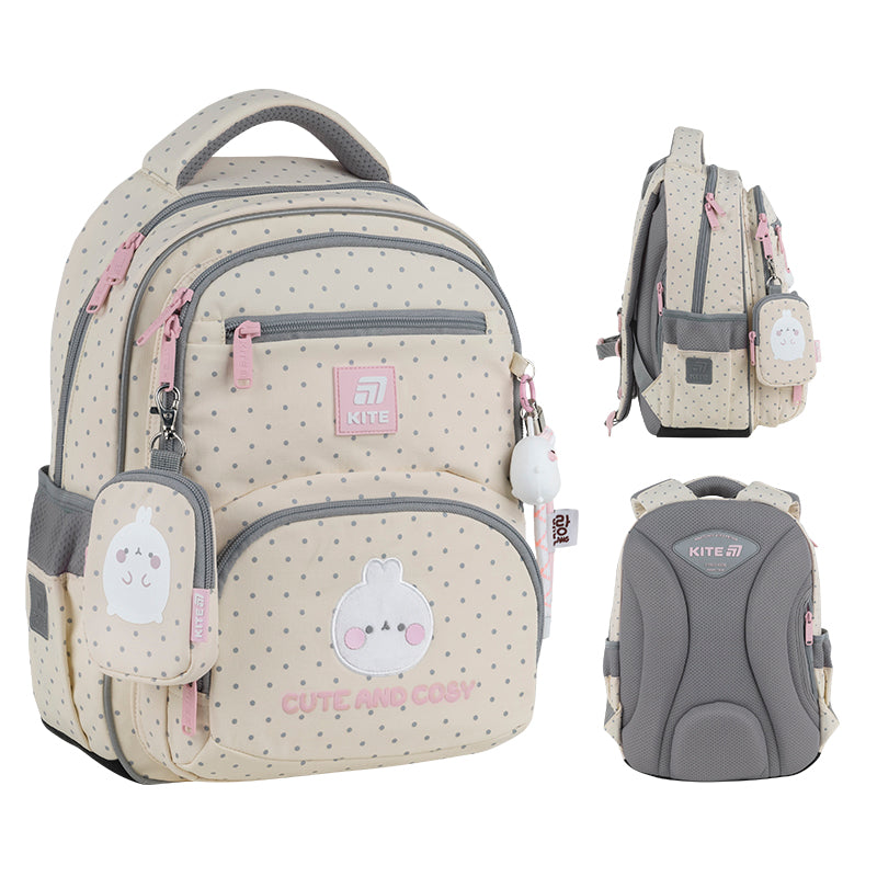 Шкільний набір Kite Education Molang SET_ML25-773M (рюкзак, пенал, сумка)