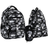 Шкільний набір Kite Education Anime Boy SET_K25-773M-4 (рюкзак, пенал, сумка)