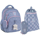 Шкільний набір Kite Education College Line Girl SET_K25-763M-1 (рюкзак, пенал, сумка)