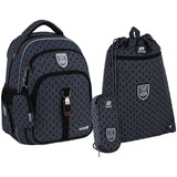 Шкільний набір Kite Education College Line Boy SET_K25-763M-3 (рюкзак, пенал, сумка)