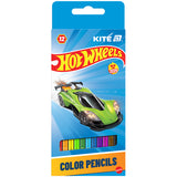 Color pencils Kite Hot Wheels HW25-051, 12 pcs