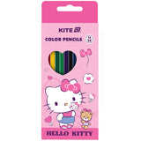 Color pencils double-sided Kite Hello Kitty HK25-054-1, 12 pcs