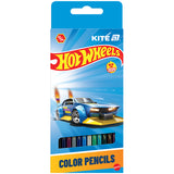 Color pencils double-sided Kite Hot Wheels HW25-054, 12 pcs/24 colors