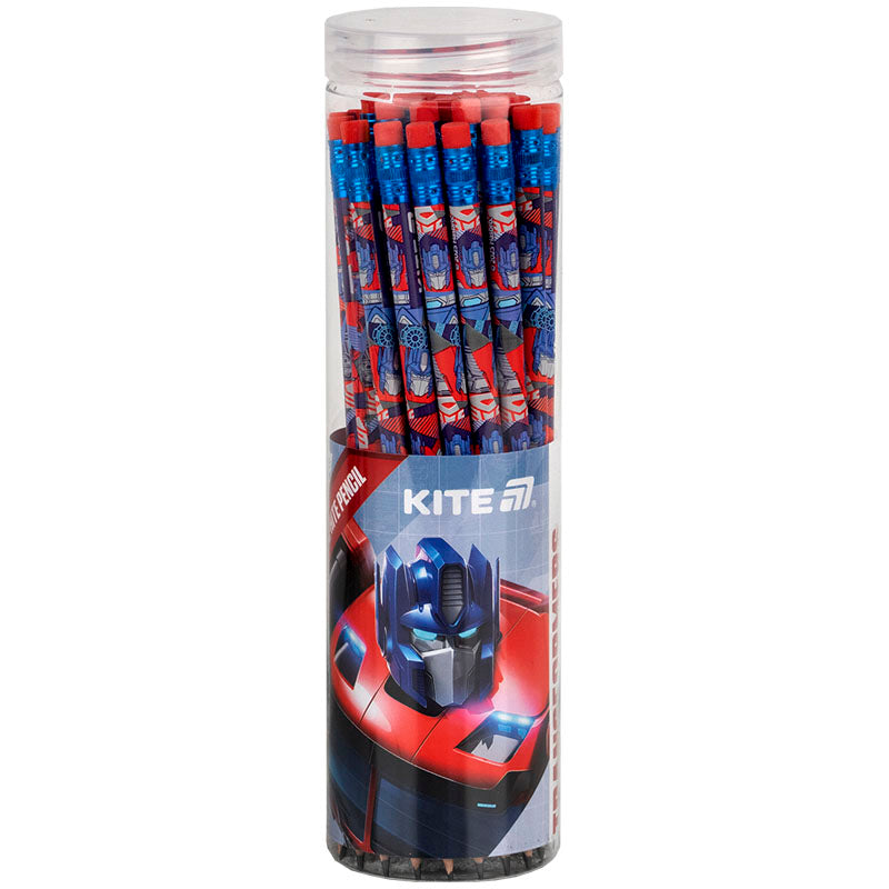 Олівець графітний з гумкою Kite Transformers TF25-056