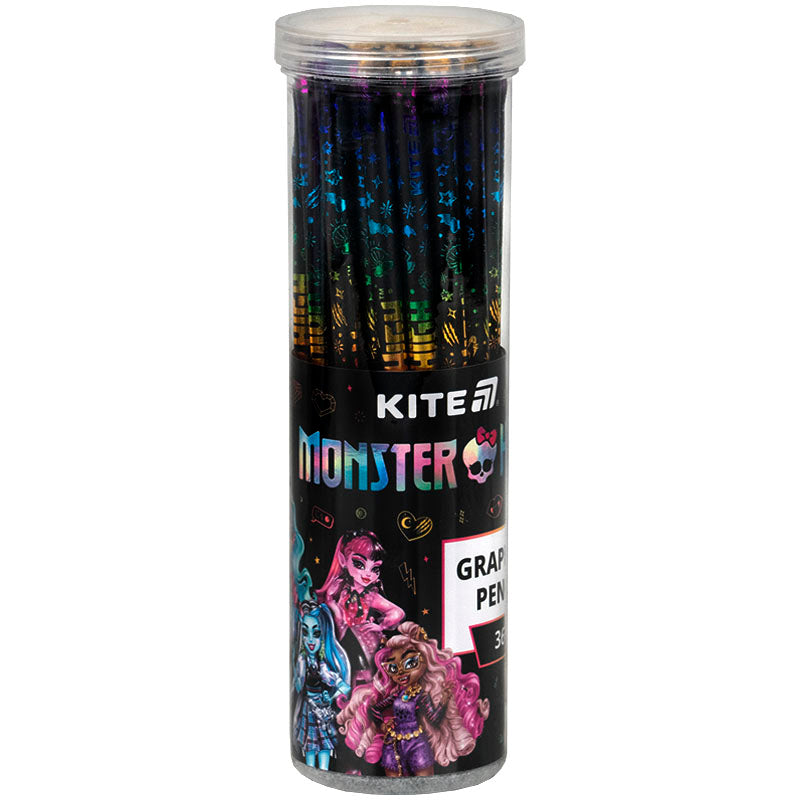 Олівець графітний з кристалом Kite Monster High MH25-059