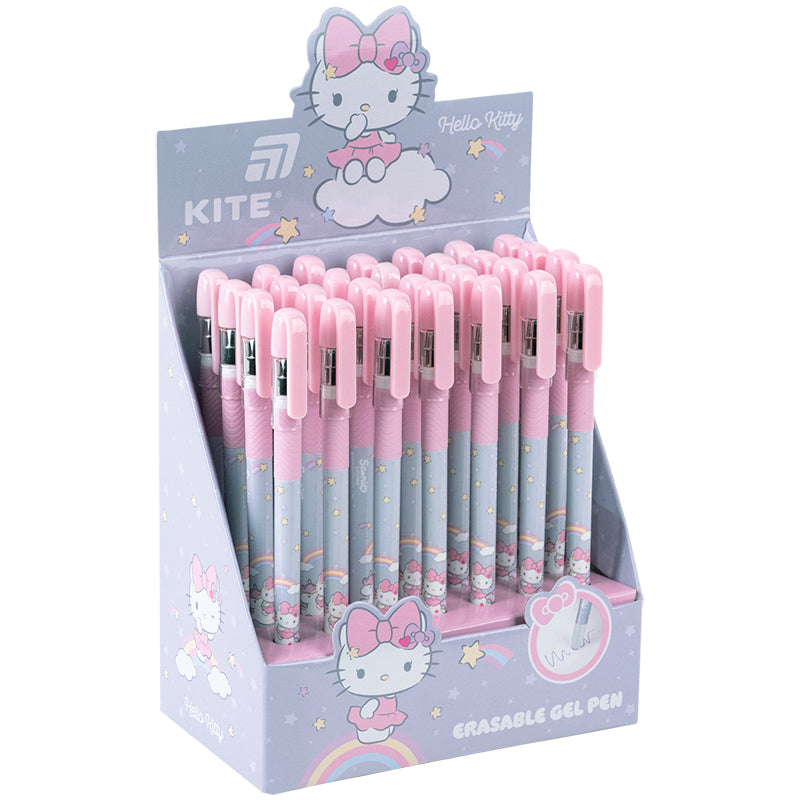 Ручка гелева "пиши-стирай" Kite Hello Kitty HK25-068, синя