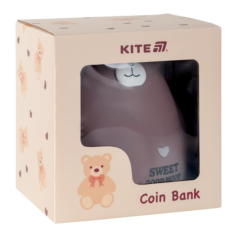 Coin bank Kite Brown Bear K25-498-6