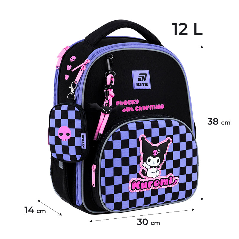Tornister usztywniany Kite Education Kuromi HK25-556M