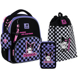 Шкільний набір Kite Education Kuromi SET_HK25-556M (рюкзак, пенал, сумка)