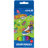 Color pencils Kite Hot Wheels HW25-051-2, 12 pcs