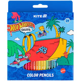 Олівці кольорові Kite Hot Wheels HW25-055-2, 24 кольори
