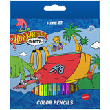 Color pencils Kite Hot Wheels HW25-055-2, 24 colors