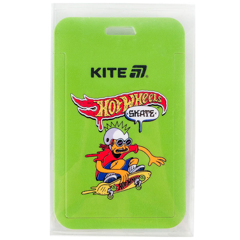 Slider badge Kite Hot Wheels HW25-450, green