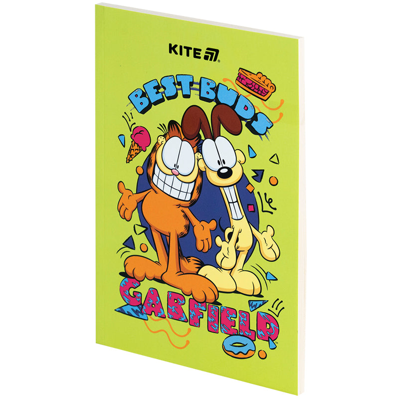 Блокнот Kite Garfield GF25-193-2, термобіндер, А5, 64 аркуші, нелінований