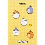 Блокнот Kite Molang ML25-193, термобіндер, А5, 64 аркуші, нелінований