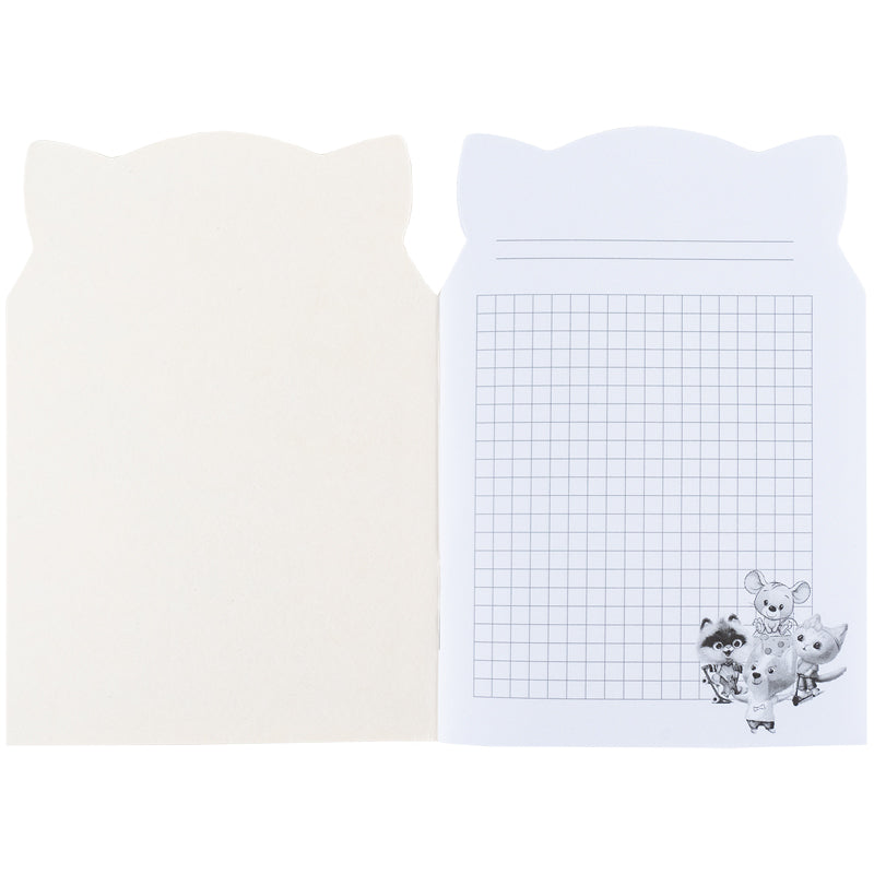 Notebook Kite Skate cat K25-461-1, 48 sheets, squared